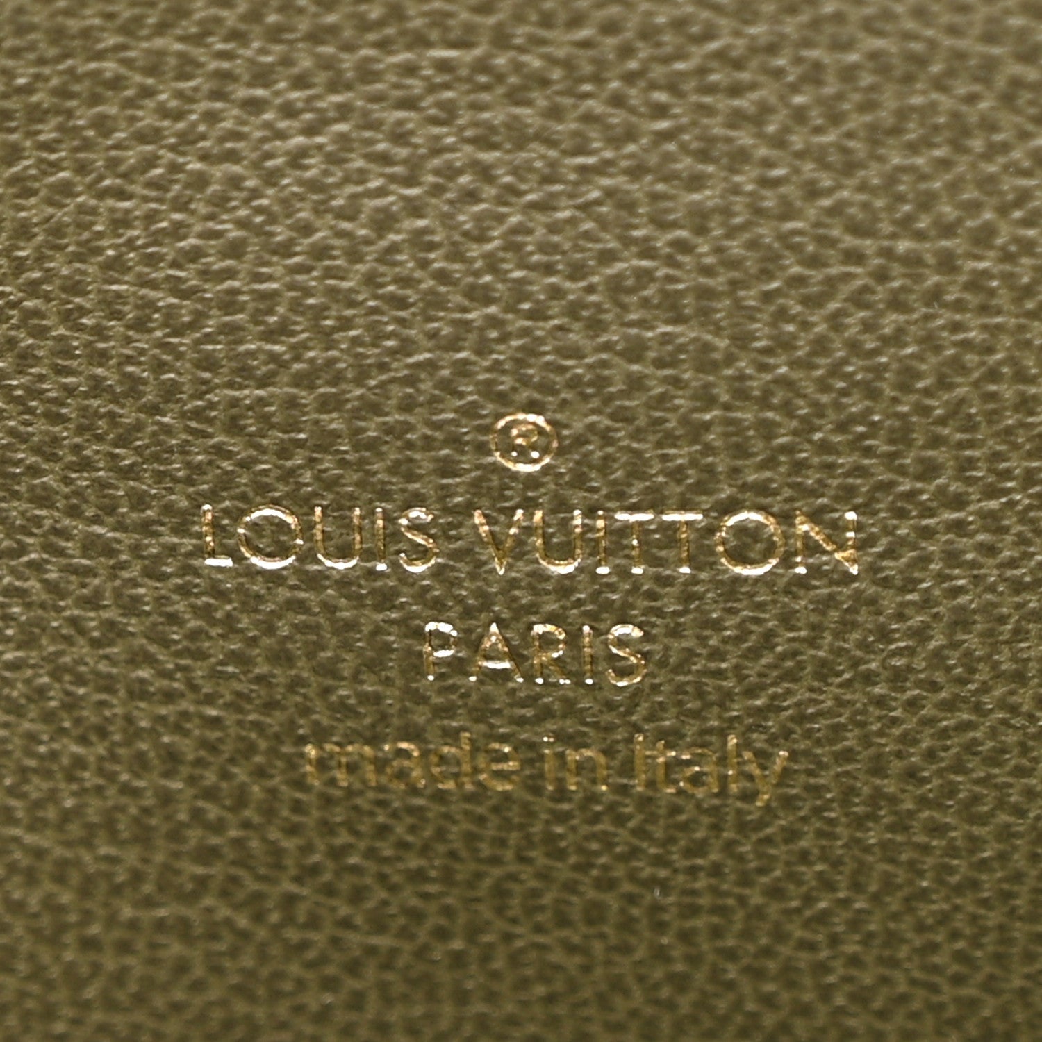 Louis Vuitton Lambskin Embossed Monogram Coussin PM Beige Cream