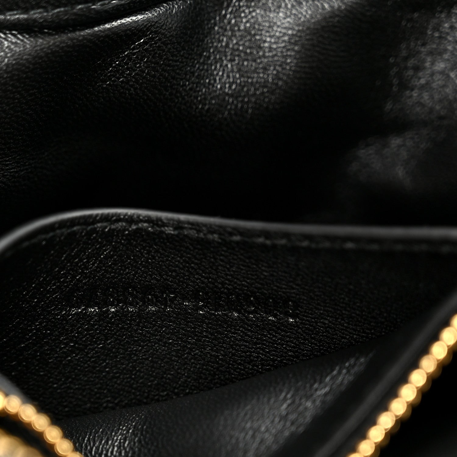 Gucci Lambskin Small GG Milano Top Handle Shoulder Bag Black