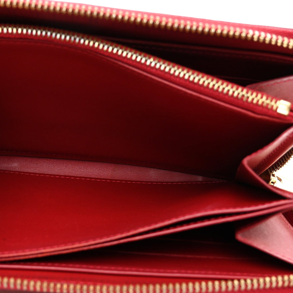 Louis Vuitton Vernis Zippy Wallet Rose Indien