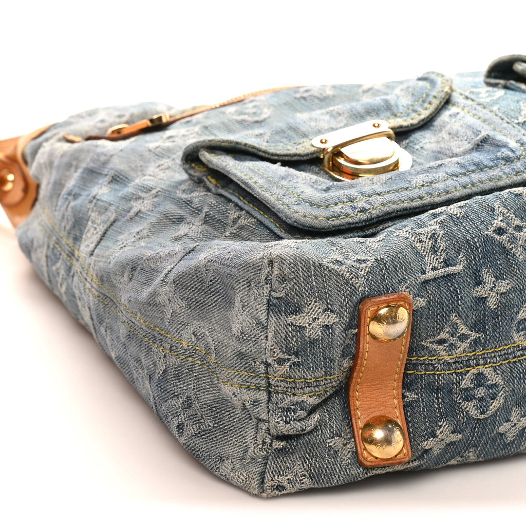 Louis Vuitton Denim Baggy GM Blue