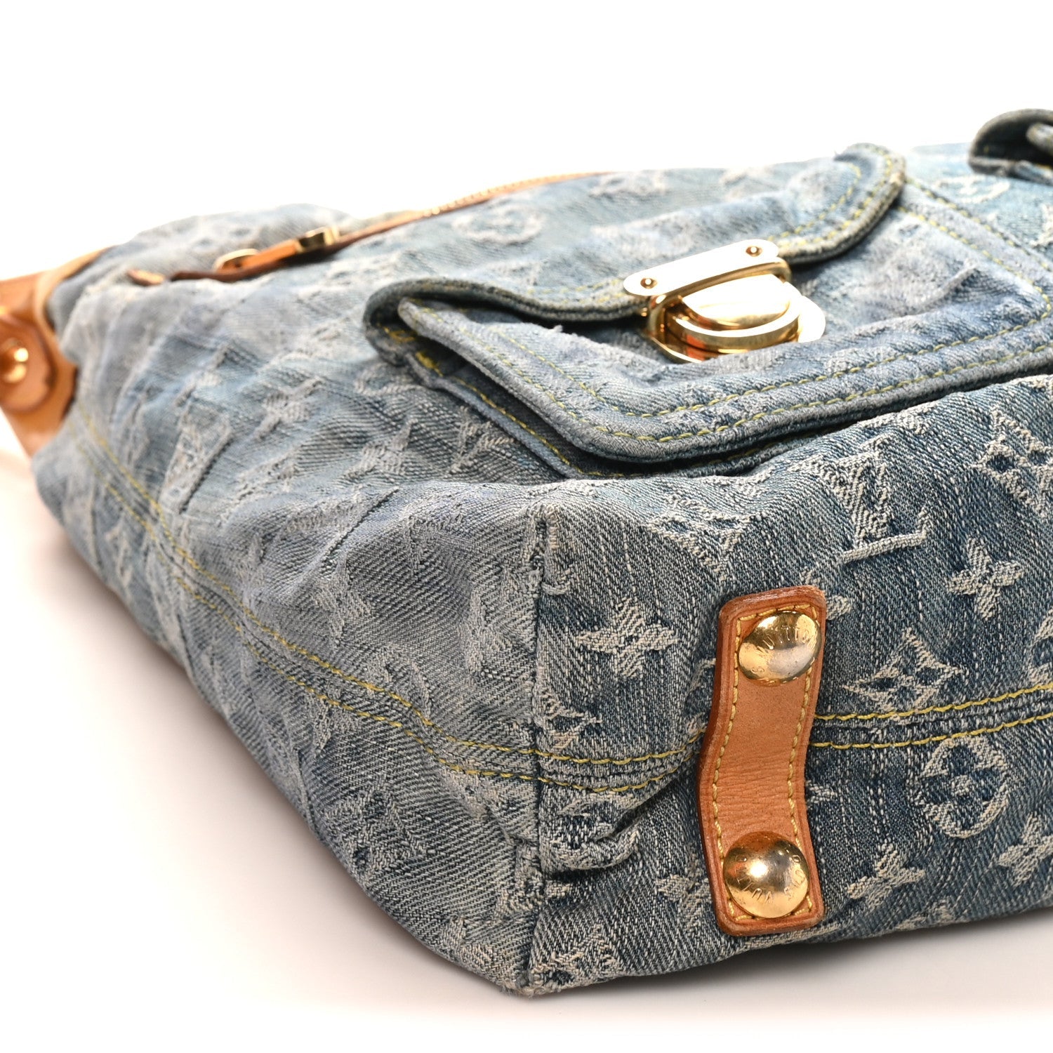 Louis Vuitton Denim Baggy GM Blue
