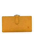 Louis Vuitton Epi Continental French Purse Wallet Tassil