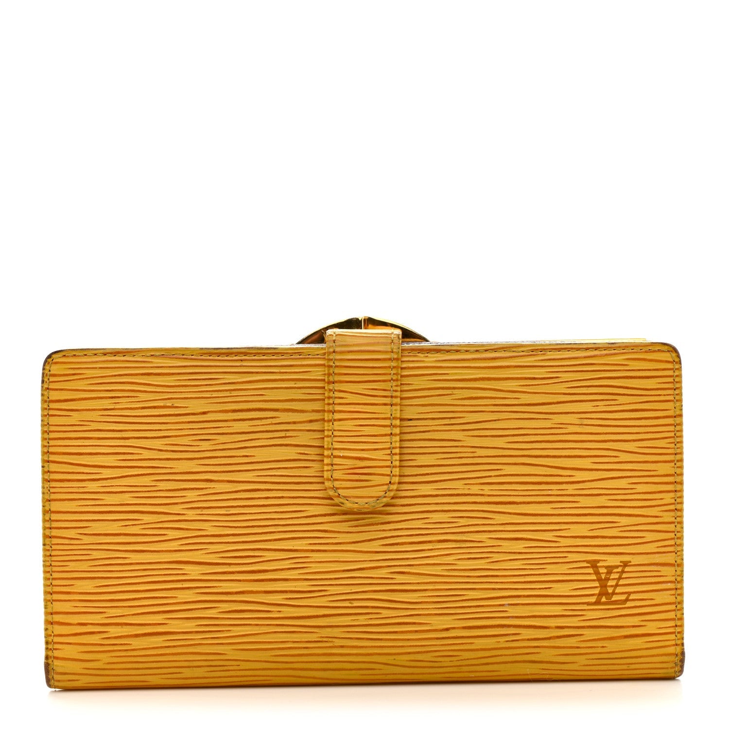 Louis Vuitton Epi Continental French Purse Wallet Tassil
