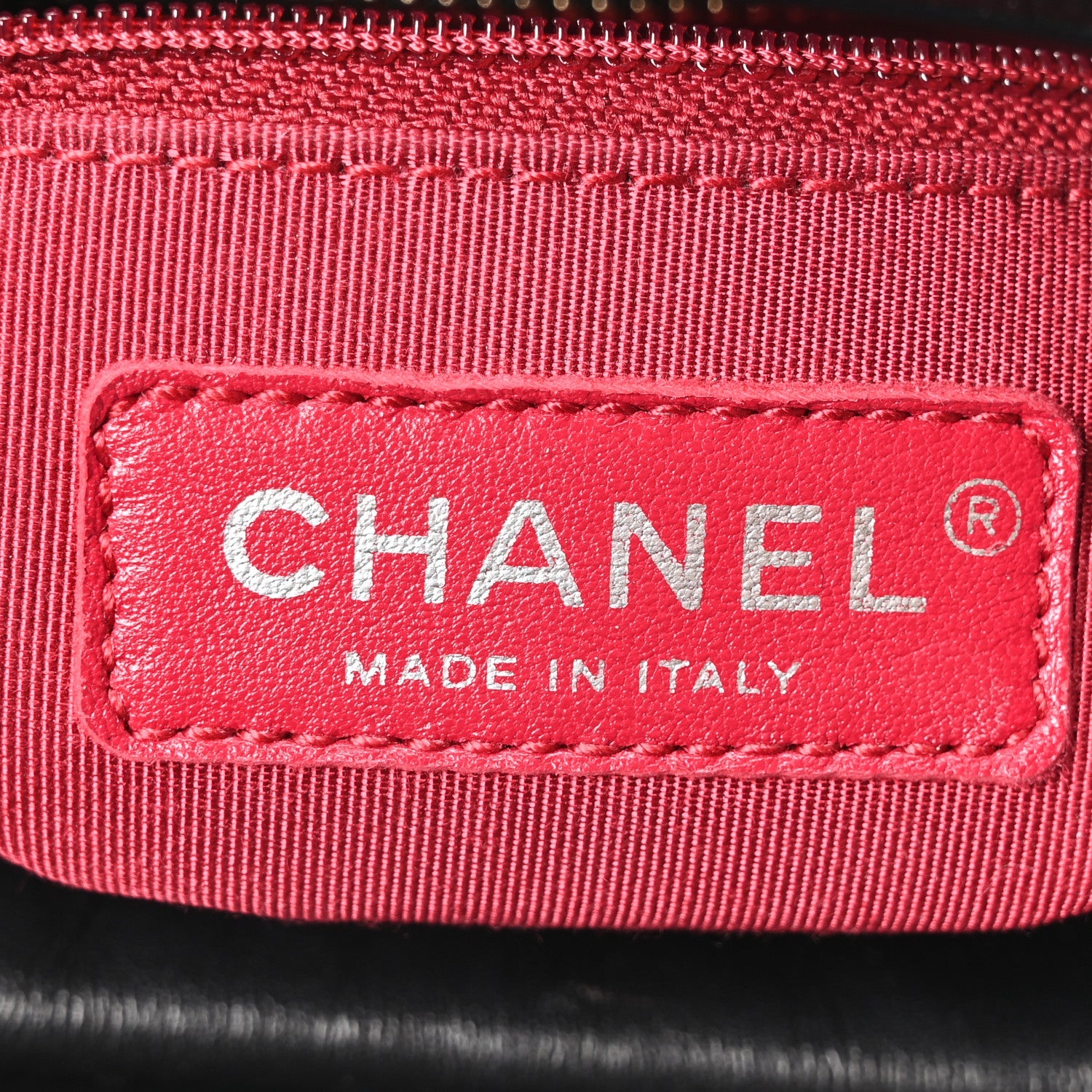 Chanel Aged Calfskin Chevron Quilted Small Gabrielle Hobo Black