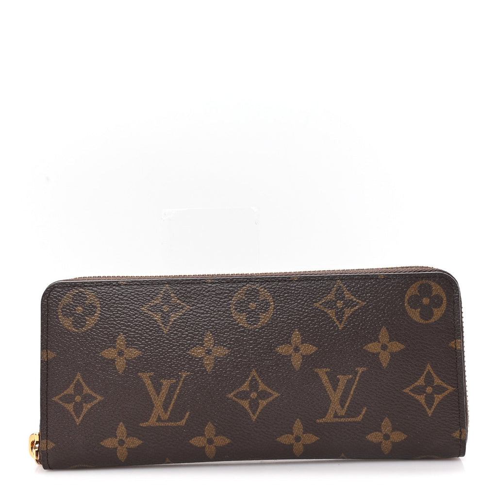 Louis Vuitton Monogram Clemence Wallet Fuchsia