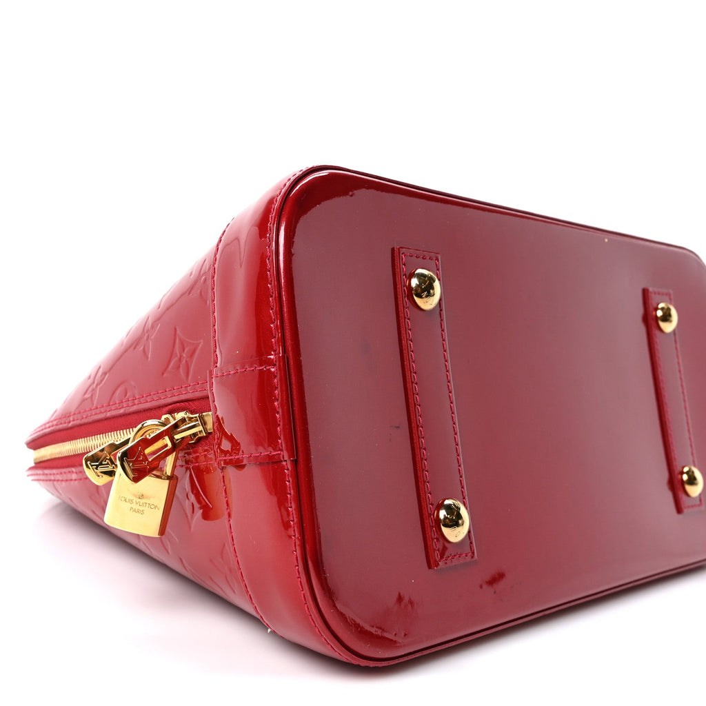 Louis Vuitton Vernis Alma MM Pomme D'Amour