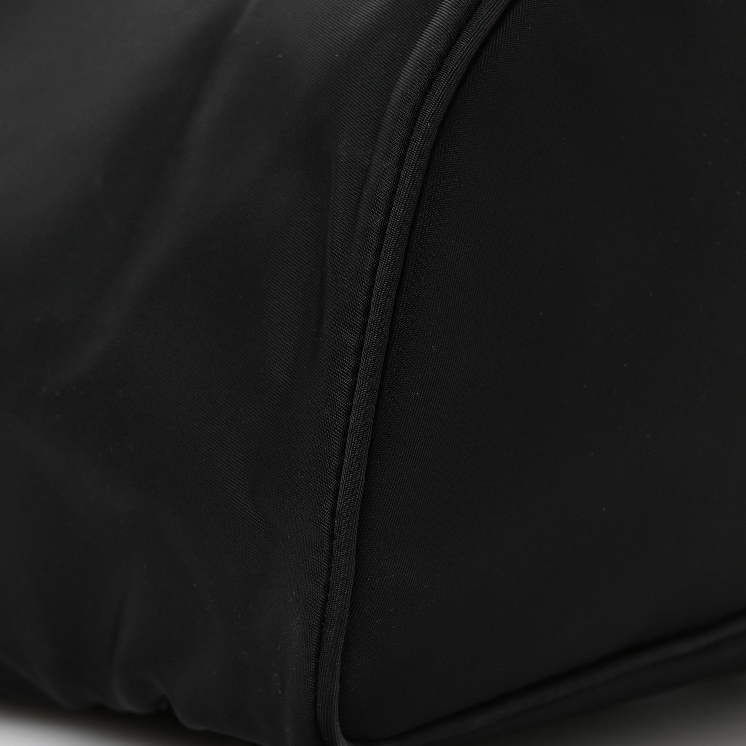 Prada Nylon Vela Saffiano Small Cinch Backpack Black