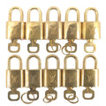 Louis Vuitton Set of 10 Lock & Key Cadena Key Lock