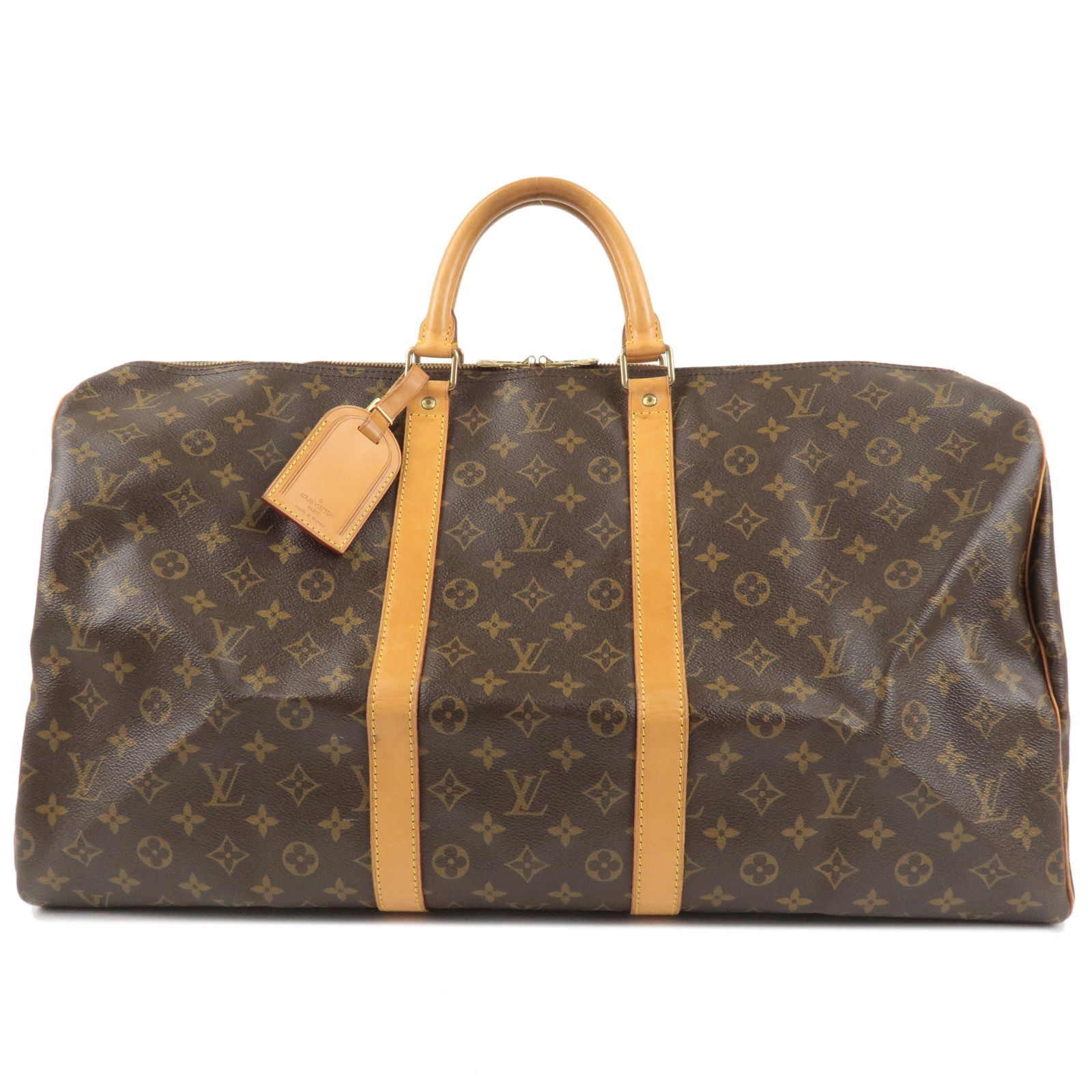 Louis Vuitton Monogram Keep All 55 Boston Bag M41424