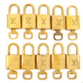 Louis Vuitton Set of 10 Lock & Key Cadena Key Lock