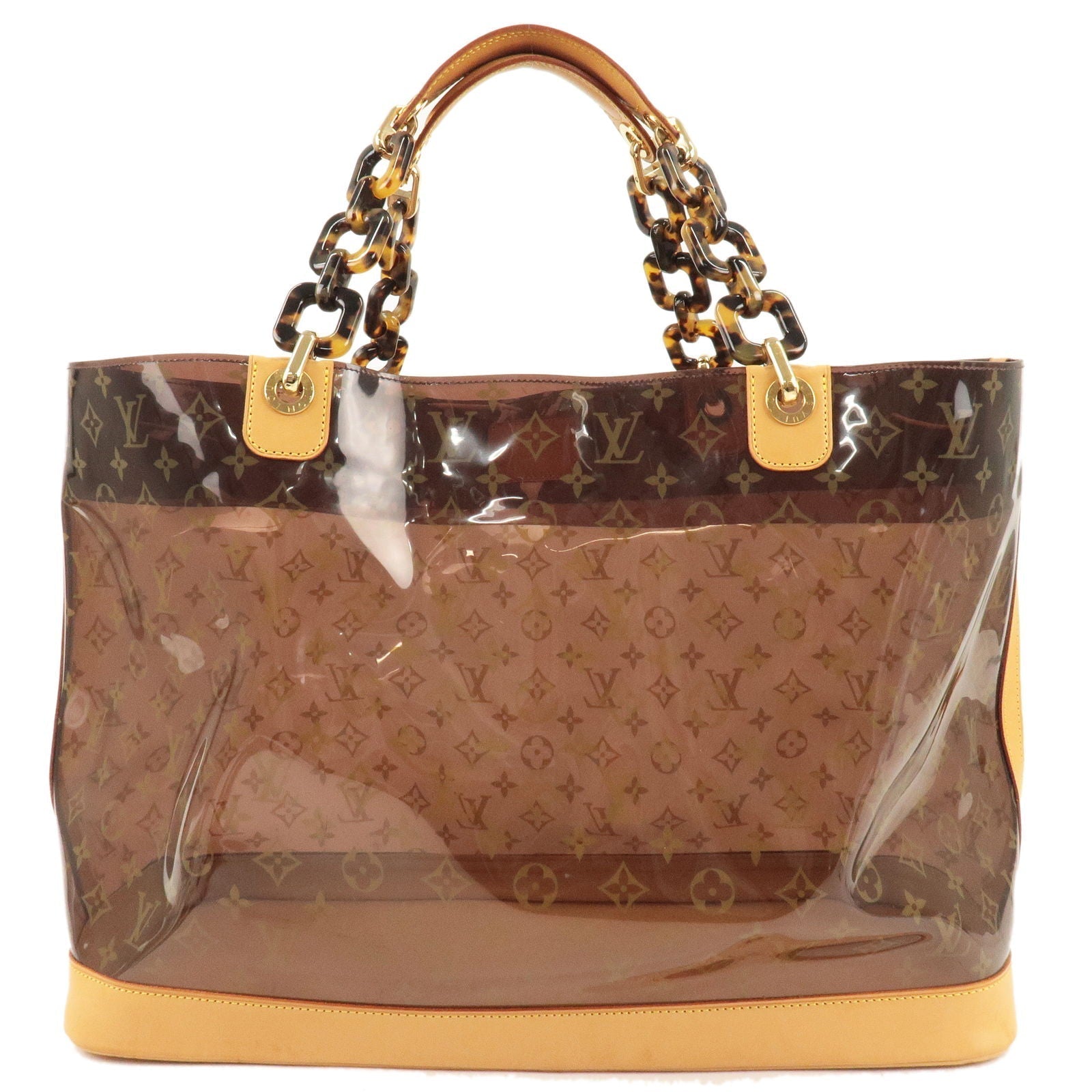 Louis Vuitton Monogram Vinyl Cabas Ambre GM Tote Bag M92500