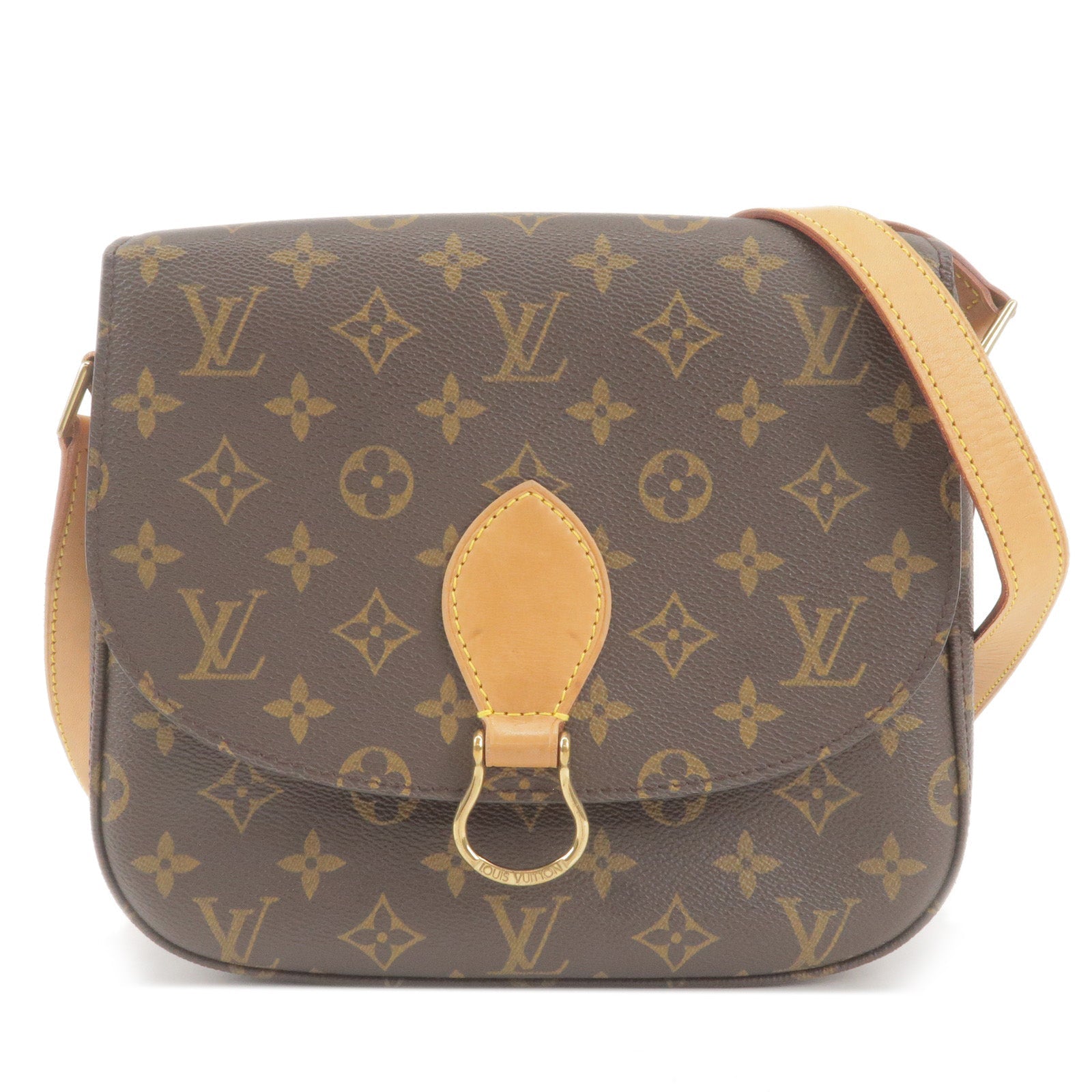 Louis Vuitton Monogram Saint Cloud GM Shoulder Bag M51242