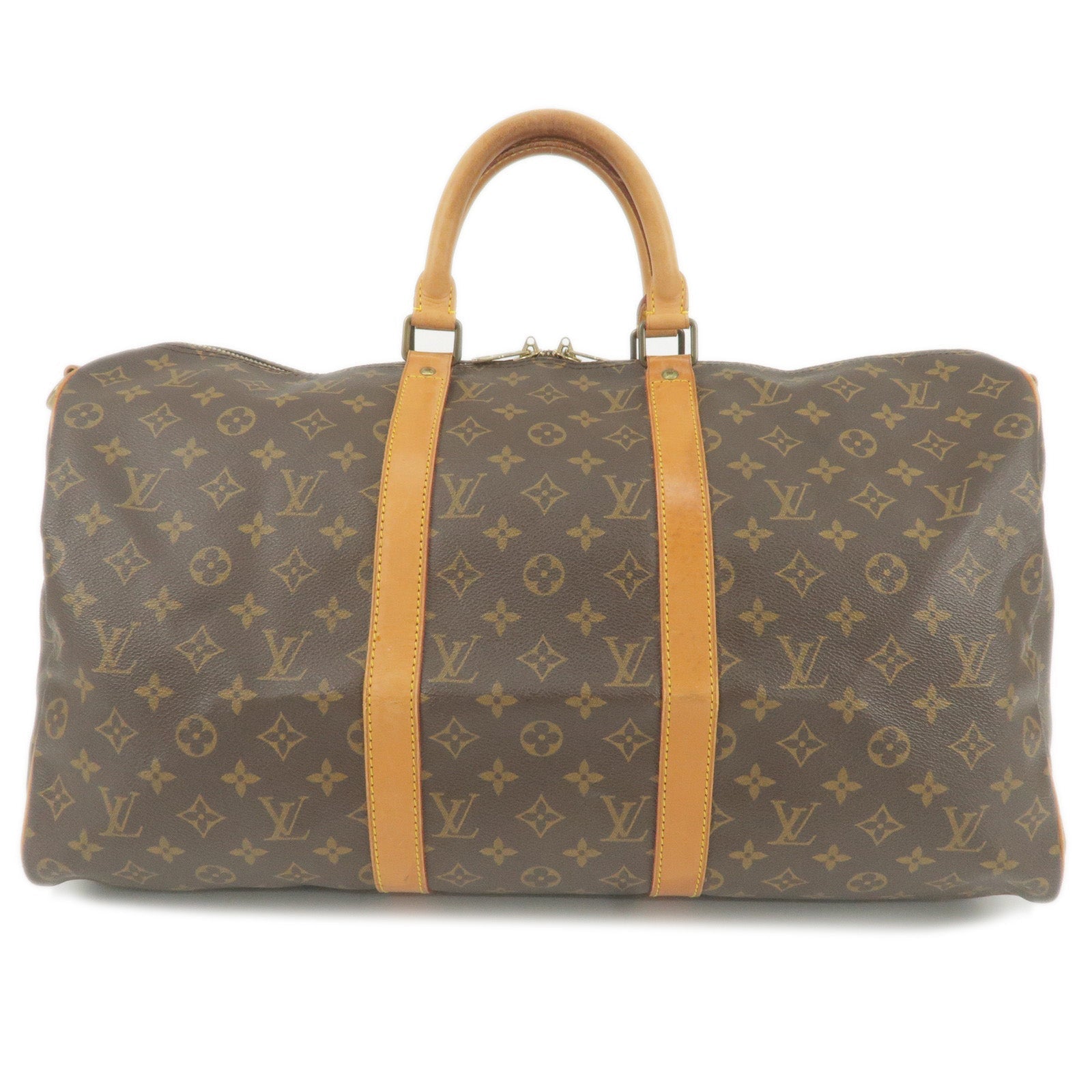 Louis Vuitton Monogram Keep All Bandouliere 50 Bag M41416