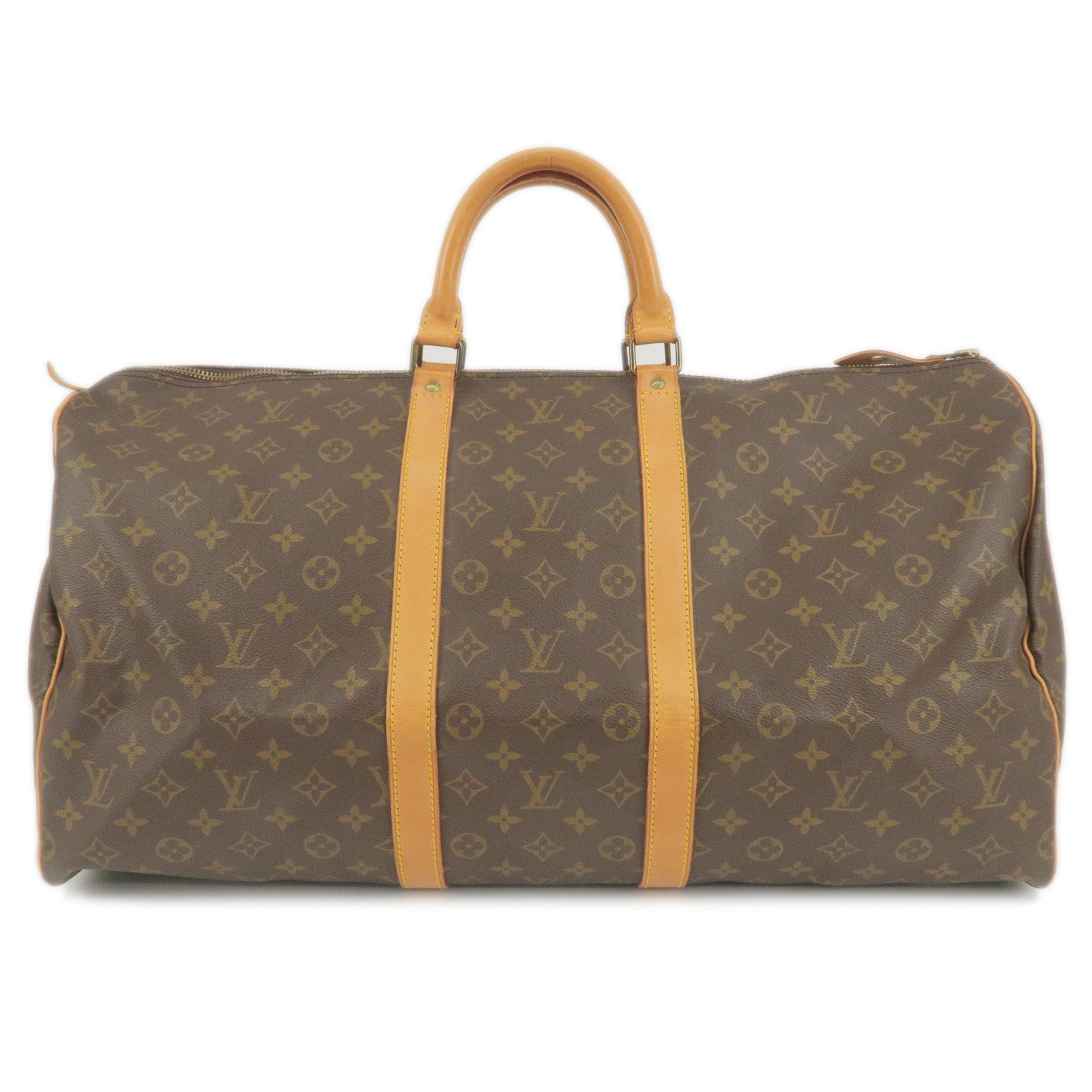 Louis Vuitton Monogram Keep All 55 Boston Bag Old Style M41424