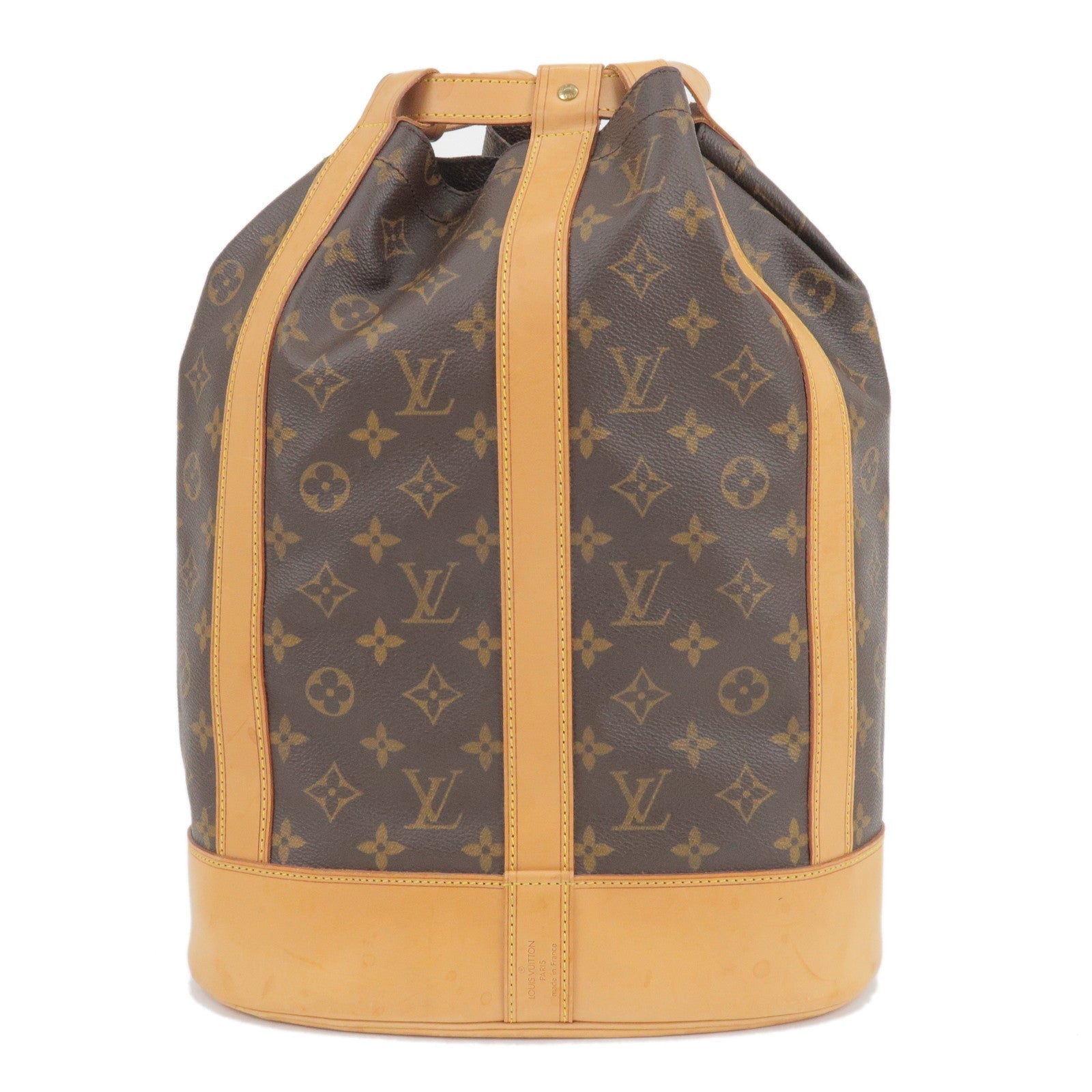 Louis Vuitton Monogram Randonnee PM Laundry Bag M42243
