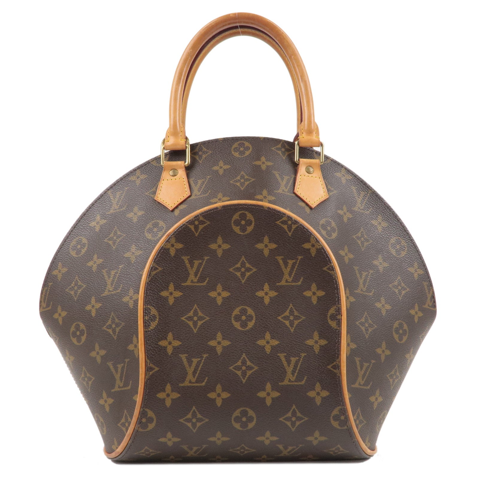 Louis Vuitton Monogram Ellipse MM Hand Bag Brown M51126