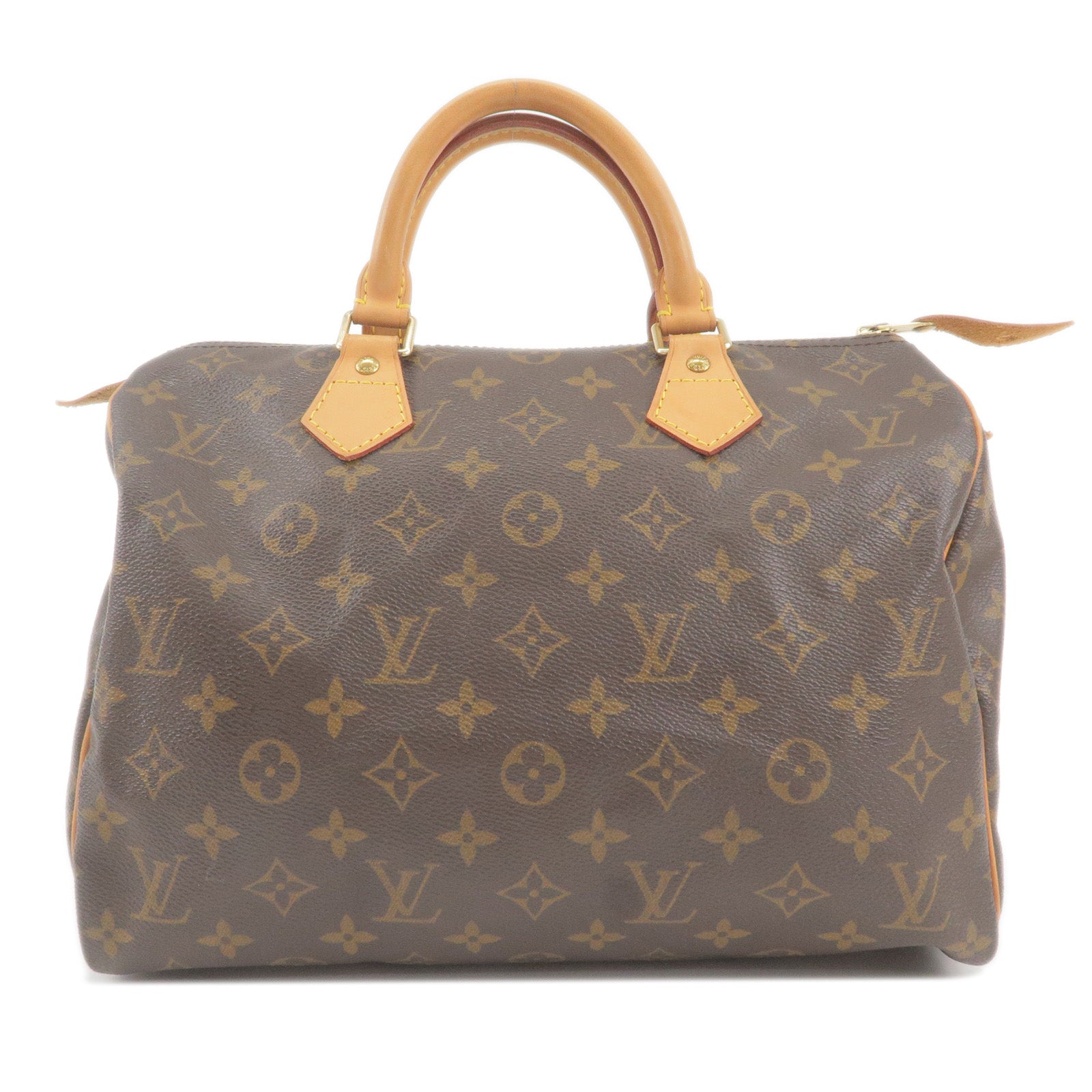 Louis Vuitton Monogram Speedy 30 Hand Bag Boston Bag M41526 F/S