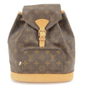Louis Vuitton Monogram Montsouris MM Back Pack Bag M51136