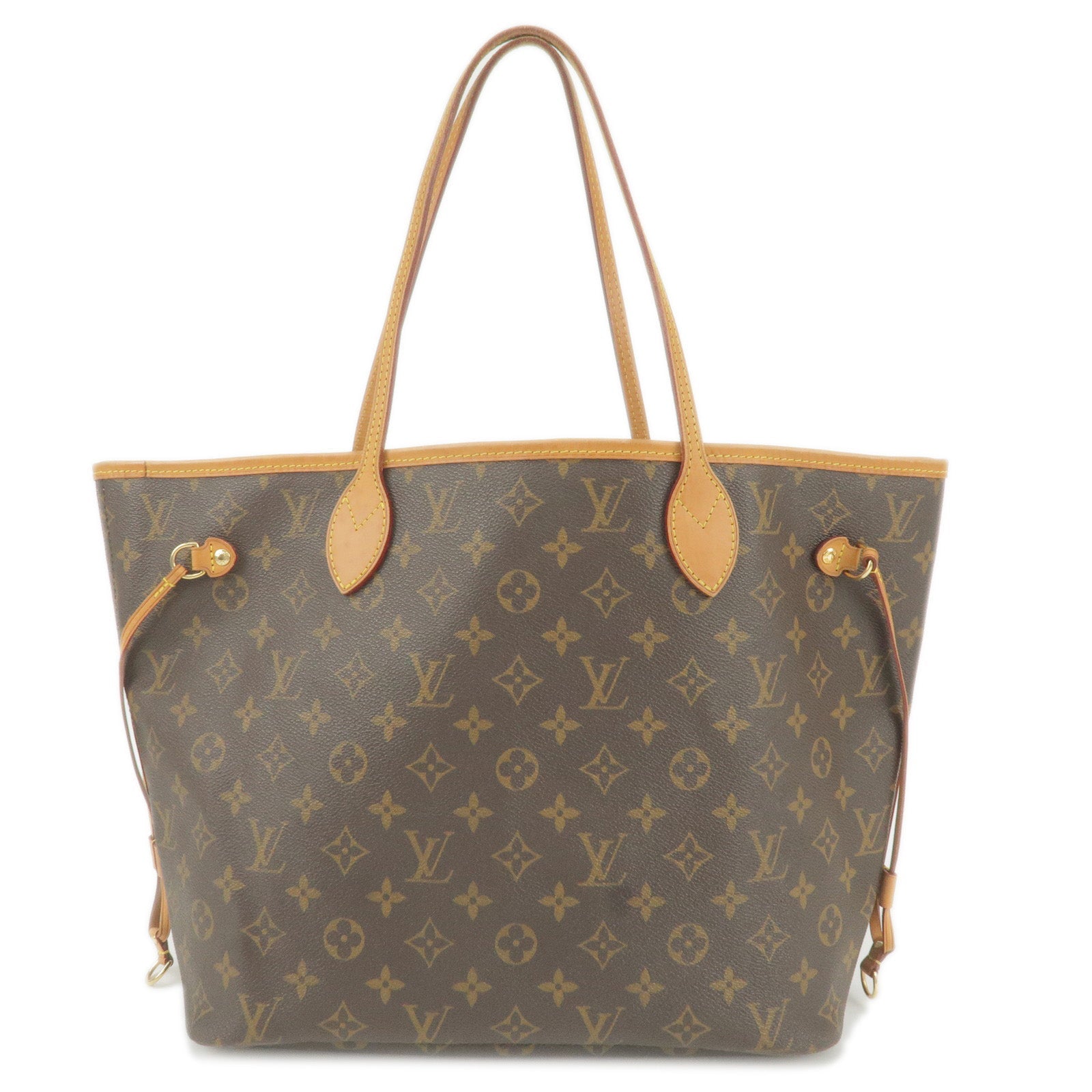 Louis Vuitton Monogram Neverfull MM Tote Bag Hand Bag M40156