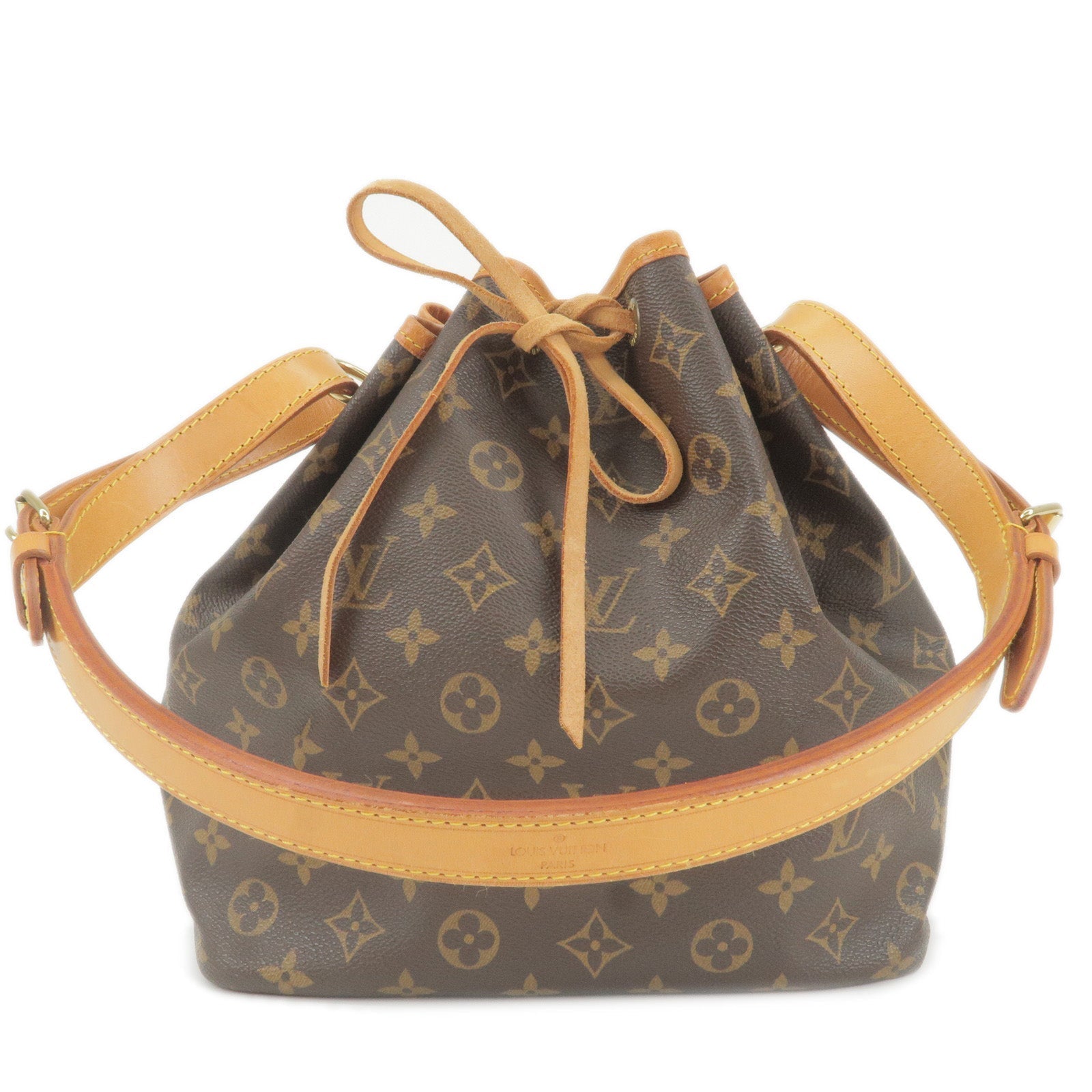 Louis Vuitton Monogram Petit Noe Shoulder Bag Hand Bag M42226