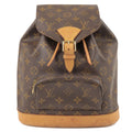 Louis Vuitton Monogram Montsouris MM Back Pack Bag M51136