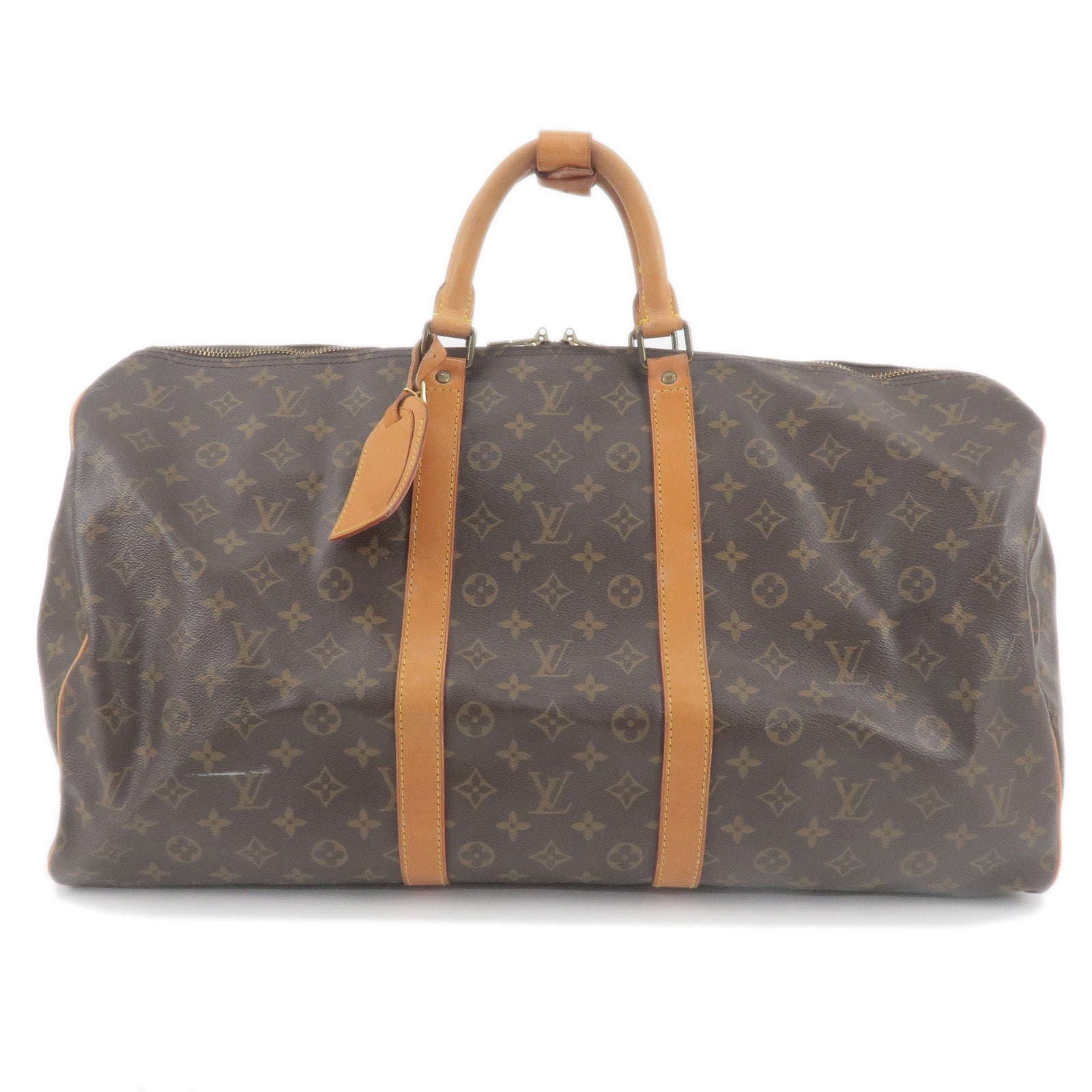 Louis Vuitton Monogram Keep All 55 Boston Bag M41424