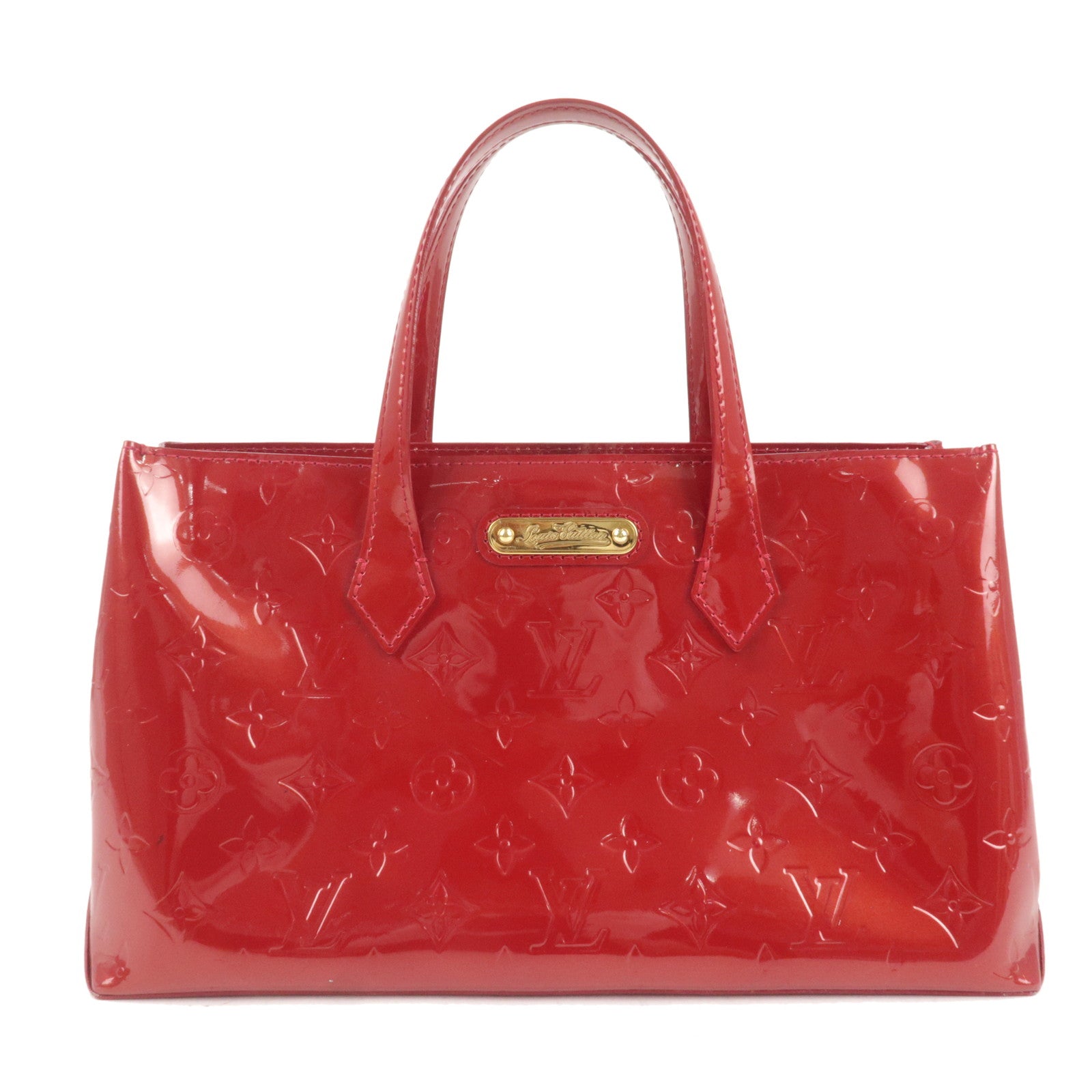 Louis Vuitton Monogram Vernis Wilshire PM Pomme d'Amour M93642