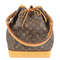 Louis Vuitton Monogram Noe Shoulder Bag Brown M42224