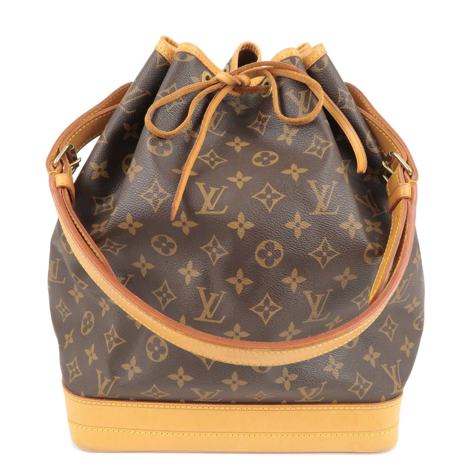 Louis Vuitton Monogram Noe Shoulder Bag Brown M42224
