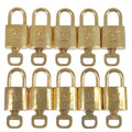 Louis Vuitton Set of 10 Lock & Key Cadena Key Lock