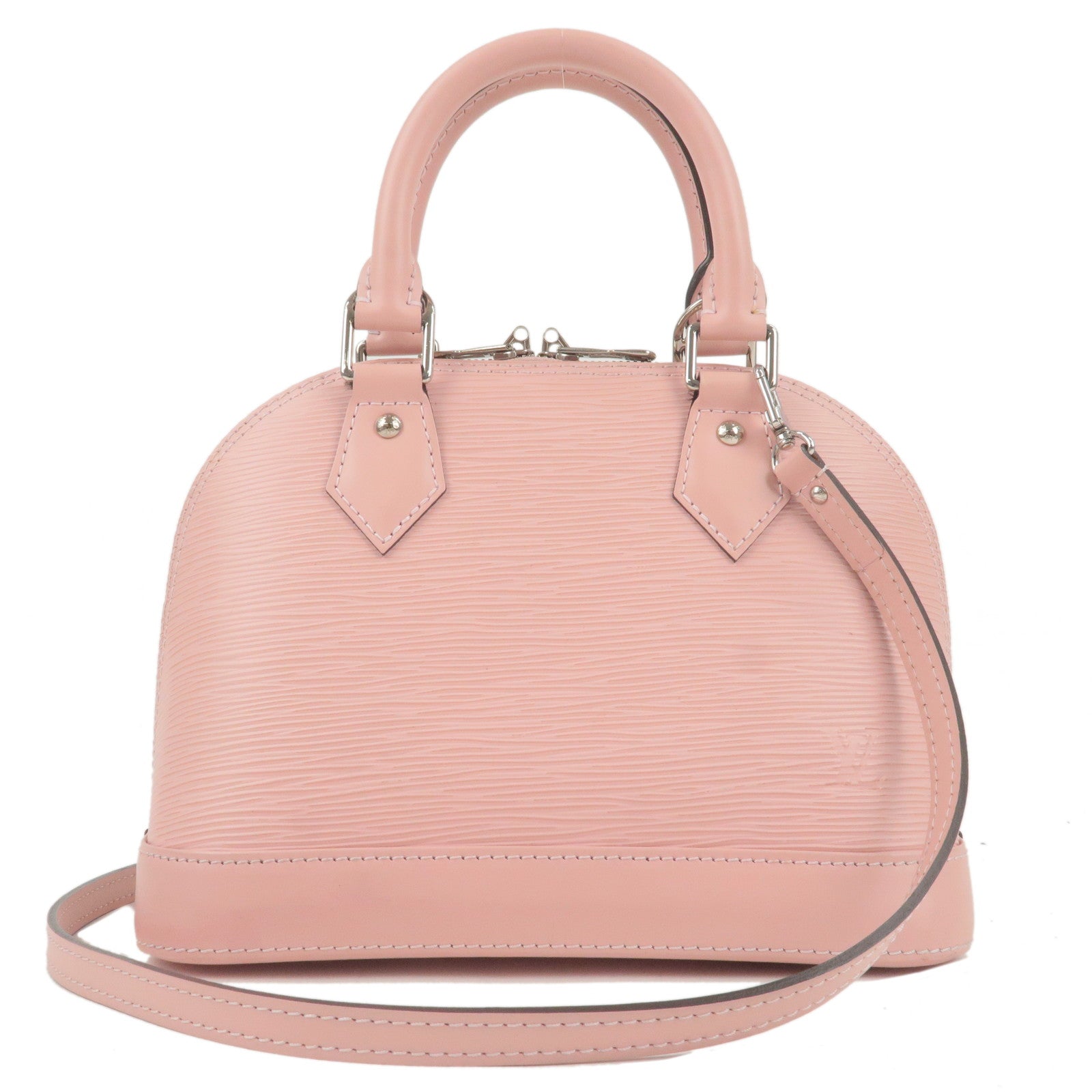 Louis Vuitton Epi Alma BB 2Way Hand Bag Rose Ballerine M41327