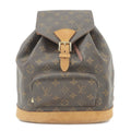 Louis Vuitton Monogram Montsouris MM Back Pack Bag M51136