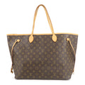 Louis Vuitton Monogram Neverfull GM Tote Bag Brown M40157