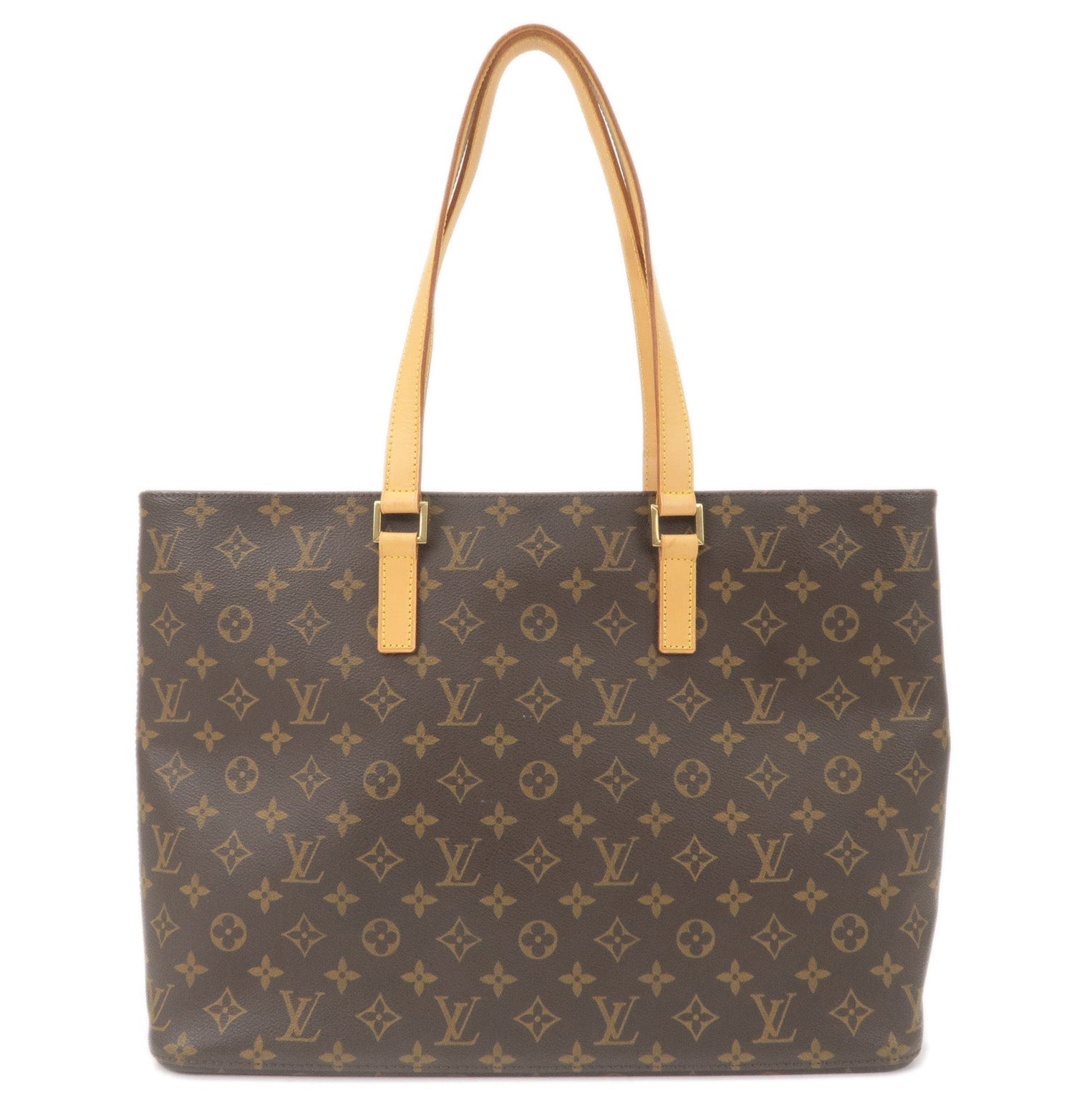 Louis Vuitton Monogram Luco Tote Bag Hand Bag Brown M51155