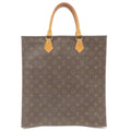 Louis Vuitton Monogram Sac Plat Hand Bag M51140