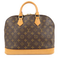 Louis Vuitton Monogram Alma Hand Bag Brown M51130