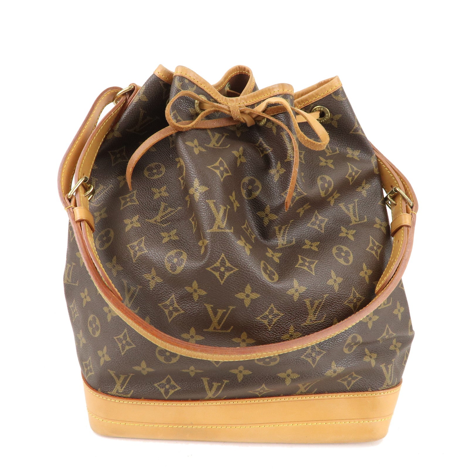 Louis Vuitton Monogram Noe Shoulder Bag Brown M42224