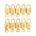 Louis Vuitton Set of 10 Lock & Key Cadena Key Lock