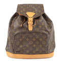 Louis Vuitton Monogram Montsouris GM Back Pack M51135