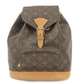 Louis Vuitton Monogram Montsouris MM Back Pack Bag M51136