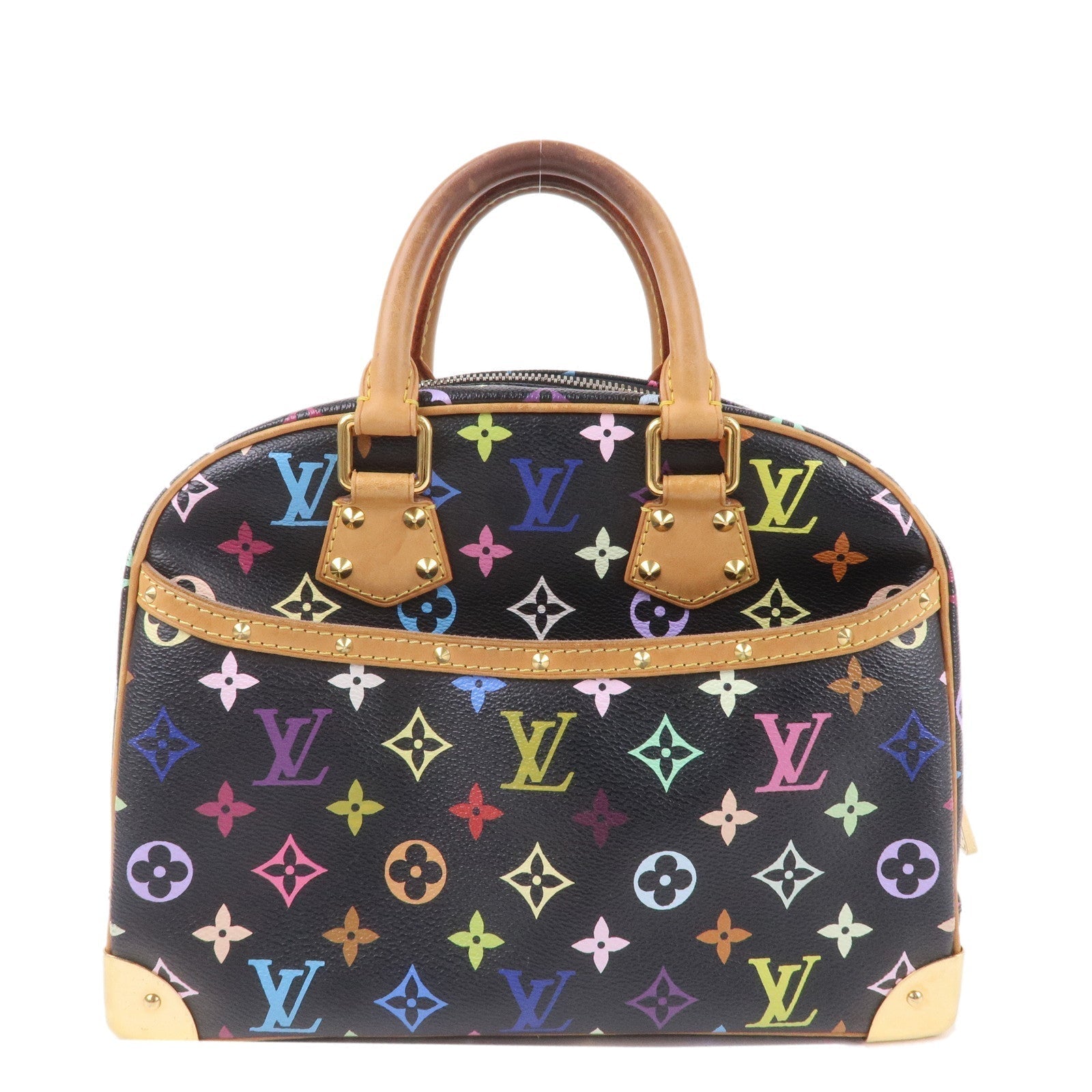 Louis Vuitton Monogram Multi Color Trouville Hand Bag M92662