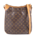 Louis Vuitton Monogram Odeon MM Shoulder Bag Brown M56389