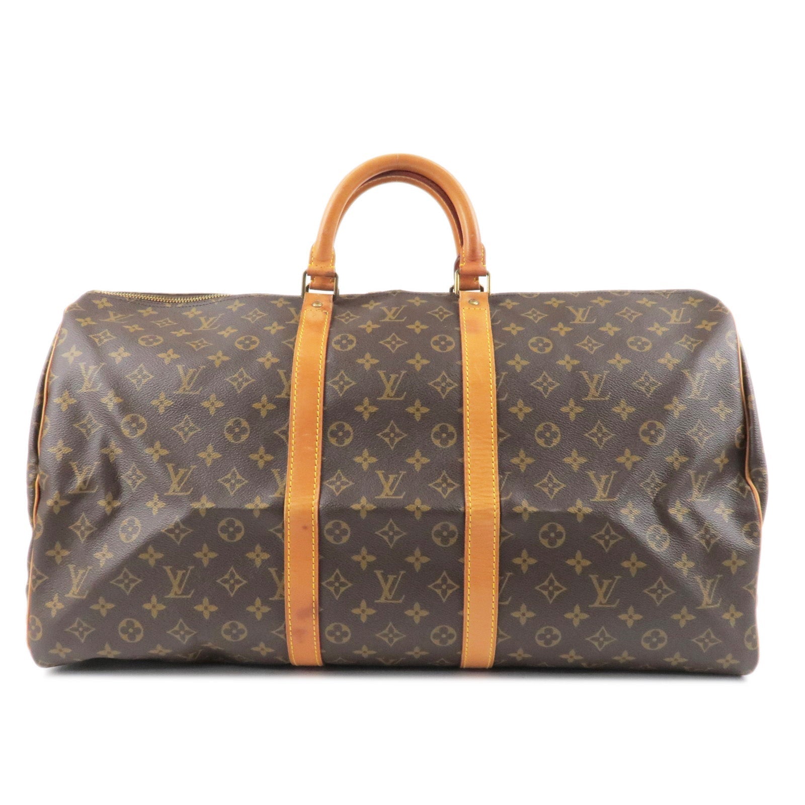 Louis Vuitton Monogram Keep All 55 Boston Bag M41424
