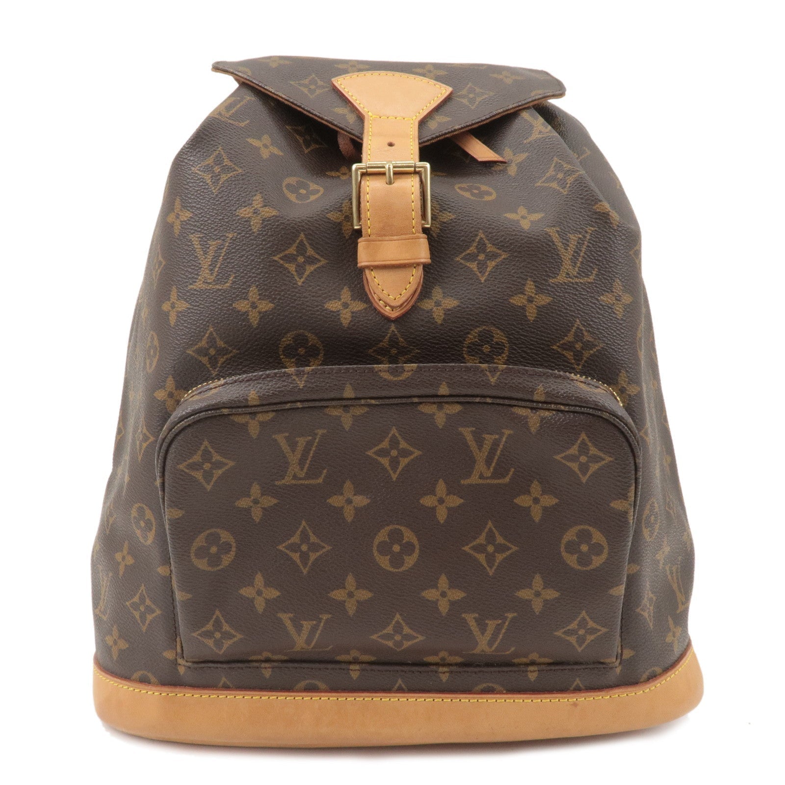 Louis Vuitton Monogram Montsouris GM Back Pack Brown M51135