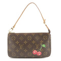 Louis Vuitton Cherry Pochette Accessoires Pouch Brown M95008