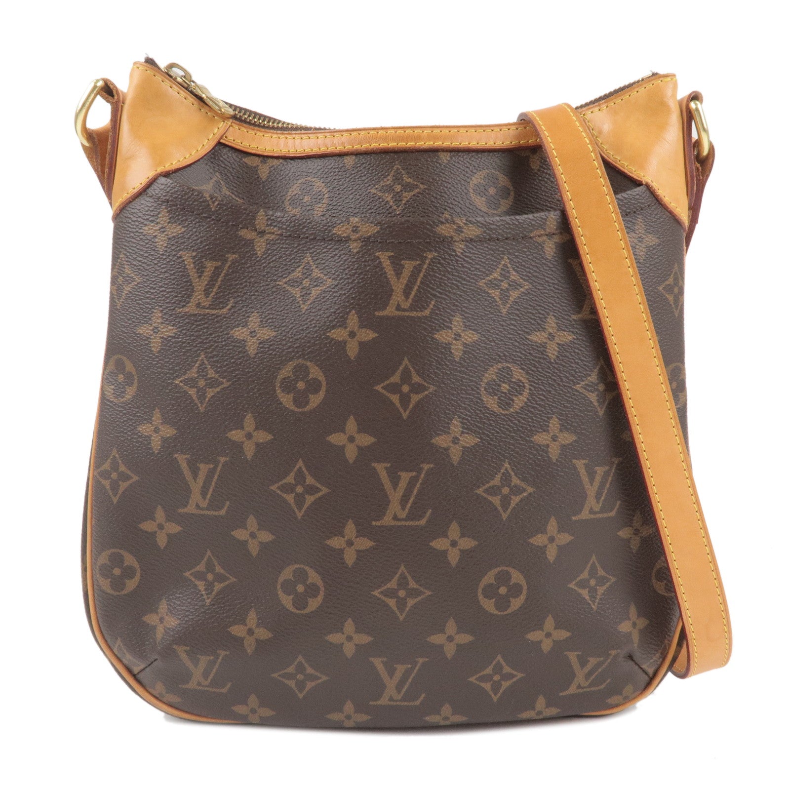 Louis Vuitton Monogram Odeon PM Shoulder Bag Brown M56390