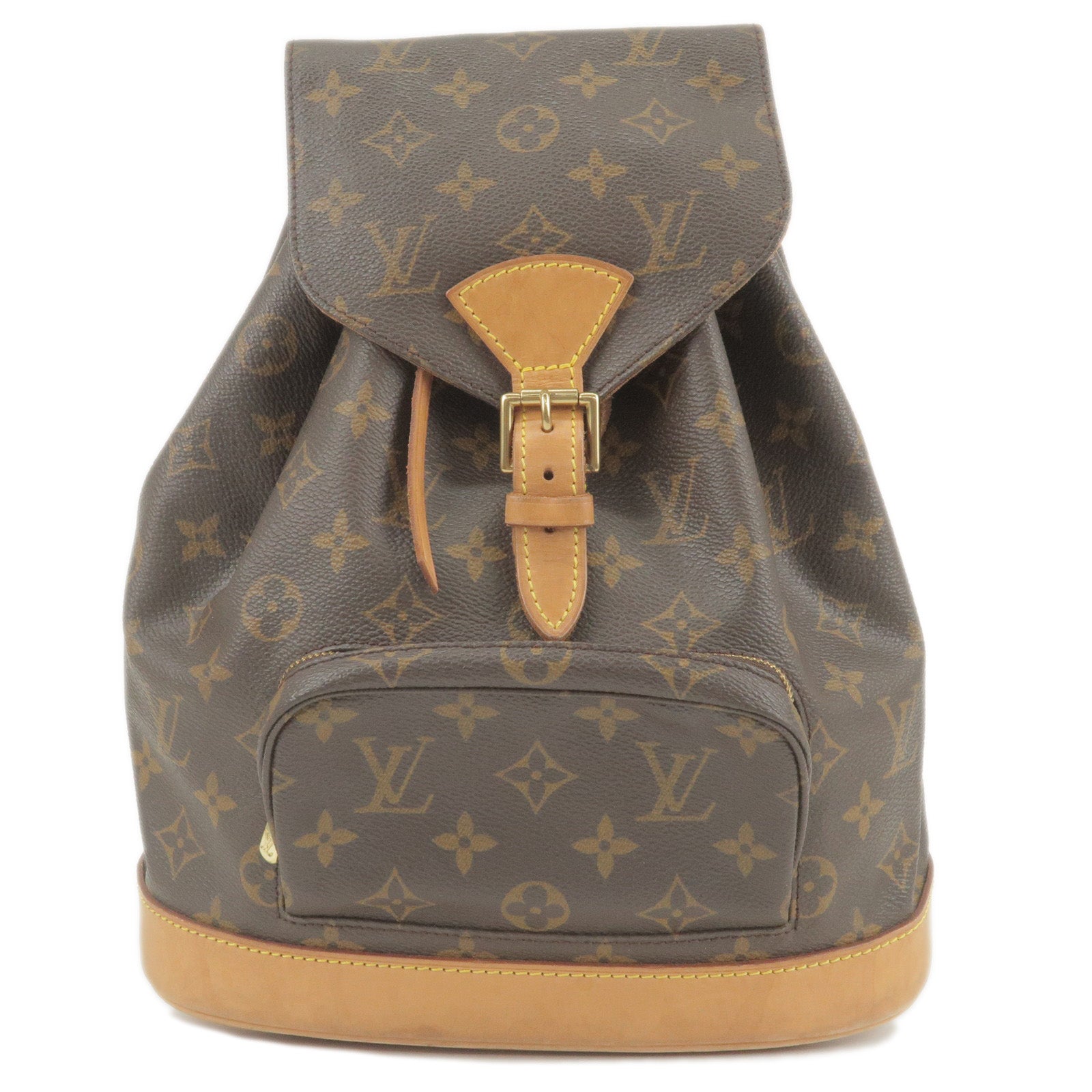 Louis Vuitton Monogram Montsouris MM Back Pack Bag M51136