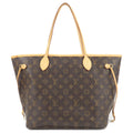 Louis Vuitton Monogram Neverfull MM Tote Bag Hand Bag M40156