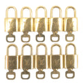 Louis Vuitton Set of 10 Lock & Key Cadena Key Lock
