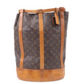 Louis Vuitton Monogram Randonnee GM Laundry Bag Brown M42244